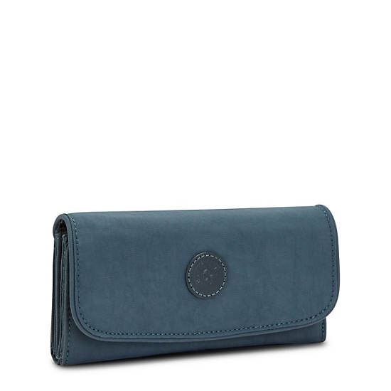 Carteras Kipling Money Land Snap Wallet Azul Marino Grises | MX 2191JP